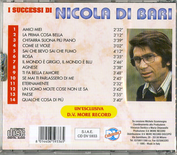 NICOLA DI BARI - I SUCCESSI